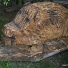 wildschwein, sau , Skulptur, Kettensäge, Berlin , Brandenburg, geschnitzt, Handmade, Holz